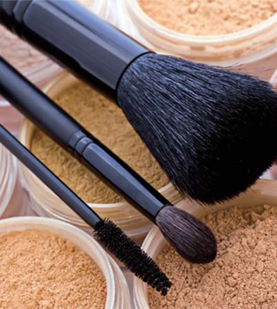 Línea de producción de maquillaje