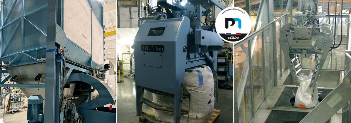Los sistemas confinados OEB de Palamatic Process están especialmente diseñados para manipular una amplia variedad de polvos