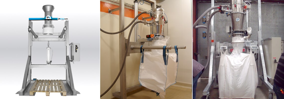 Flowmatic02 remplissage big bag manutention confinement Palamatic