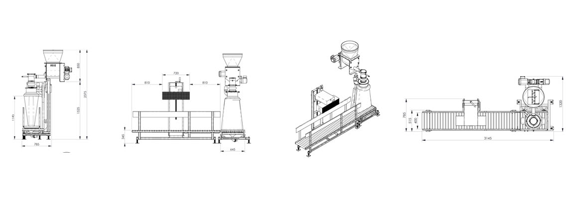 plano de embolsadora Palamatic Process