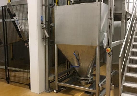 Contenedores de almacenamiento - Acero inoxidablex | Palamatic Process