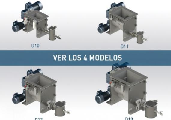 Dosificador de tornillo - 4 modelos