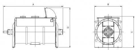 plano de mezclador de cinta mecánica Palamatic Process