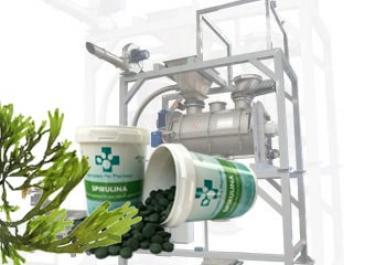 seaweed-bagging-unit Complete micronization and packaging line