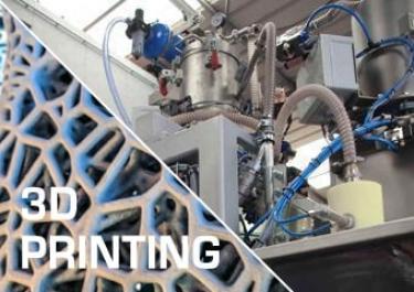 Preparation and dosing workstation for metal powders Skid for metallic powder