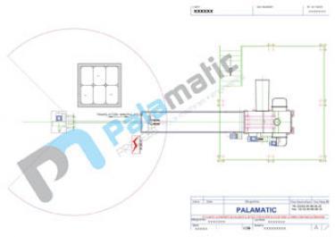 plano de vaciado automático de sacos 