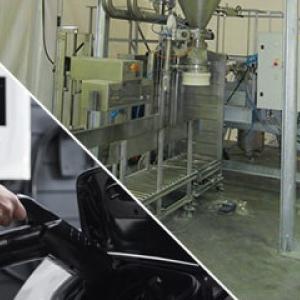 Máquina ensacadora para la producción de baterías