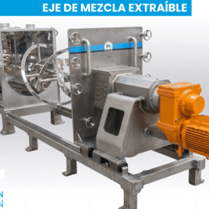 Mezclador con eje extraíble ECD