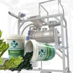 Complete micronization and packaging line