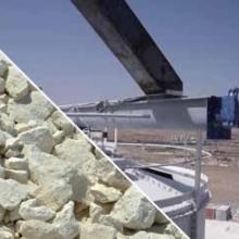 cement-storage Discharge of big bags of cement for truck loading