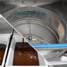 hygienic-manual-sack-discharging-sack-compaction Hygienic manual sack discharging sack compaction