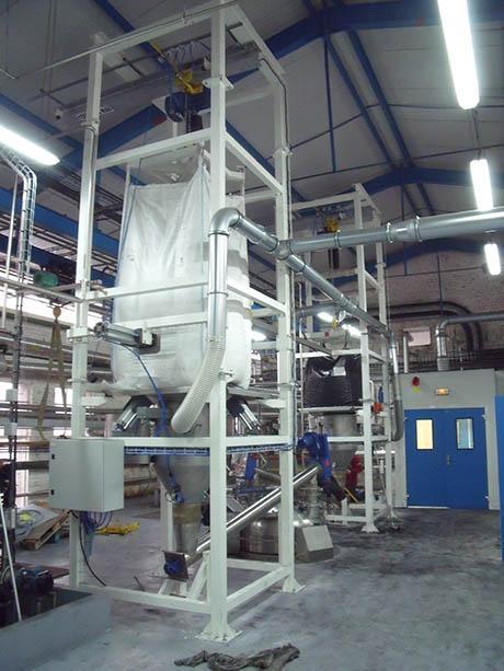 Alimentation cuves produits chimiques