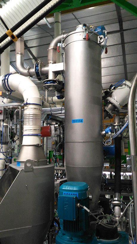 Cyclone de transfert pneumatique