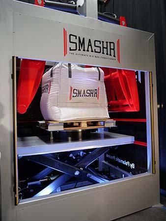 Desembale fácilmente los big bags con SmashR