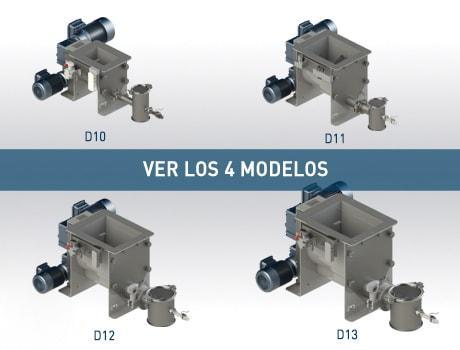 Dosificador de tornillo - 4 modelos