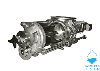 Easy Clean Design écluse rotative