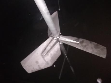 Intérieur de la cuve