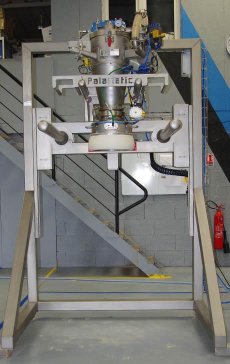 Sistema de transporte neumático FlowMatic® para llenado de big bag.
