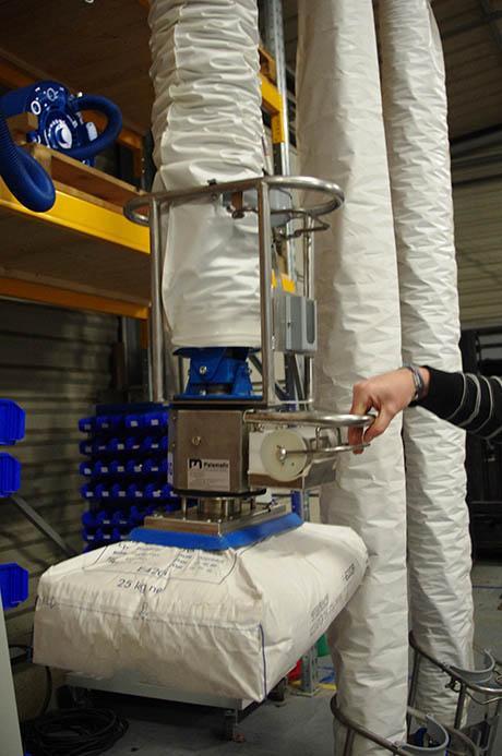Tube de levage par aspiration