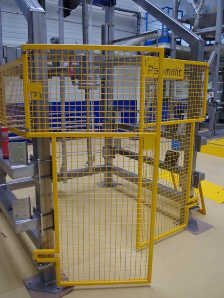 protection-operateur-vidange-bigbag-palamaticprocess.png Grillage protection de l'opérateur
