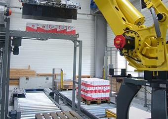 Robot de manutention pour sacs