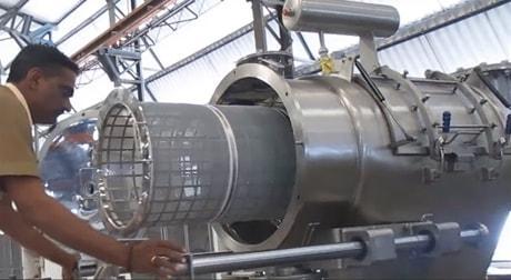 Tamis centrifuge nettoyage facile