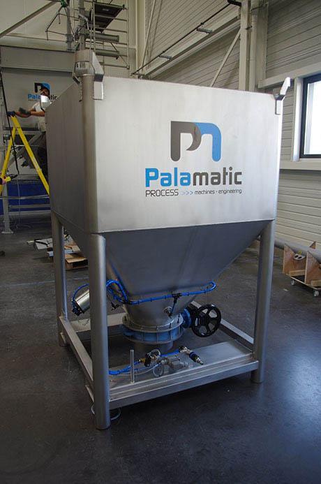 Contenedores de almacenamiento - Acero inoxidablex | Palamatic Process